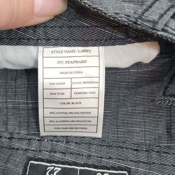 Mens Buckle Black Cargo style Shorts size 30 Standard Fit - Picture 5 of 10